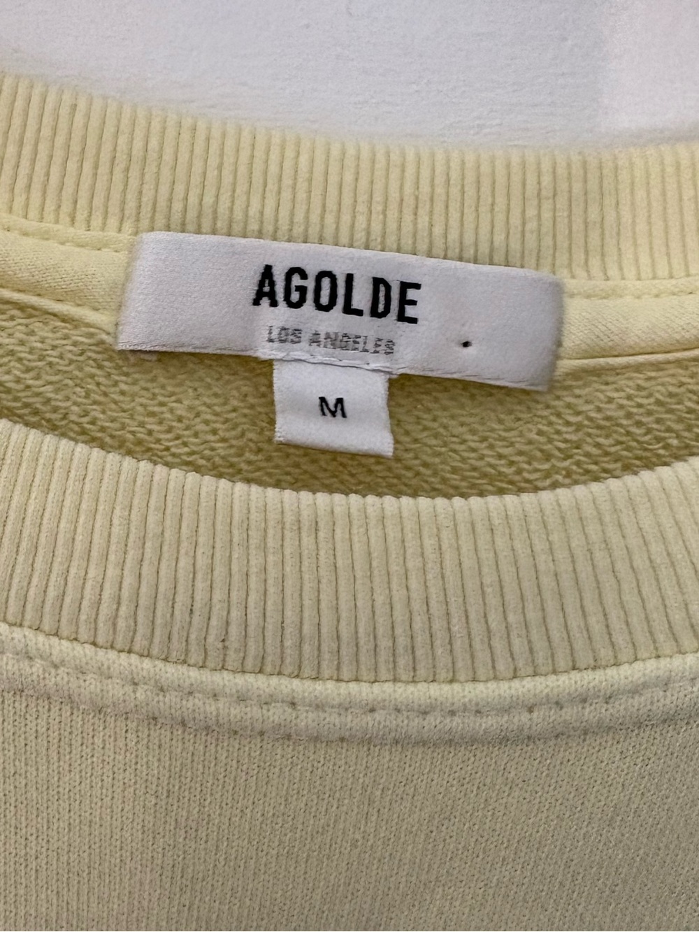 AGOLDE Thora 3/4 Sleeve Sweatshirt - Picture 3 of 5